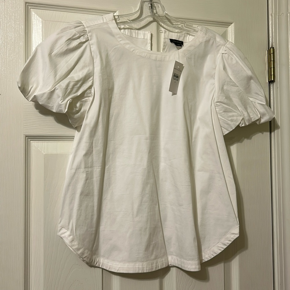 Ann Taylor White Blouse